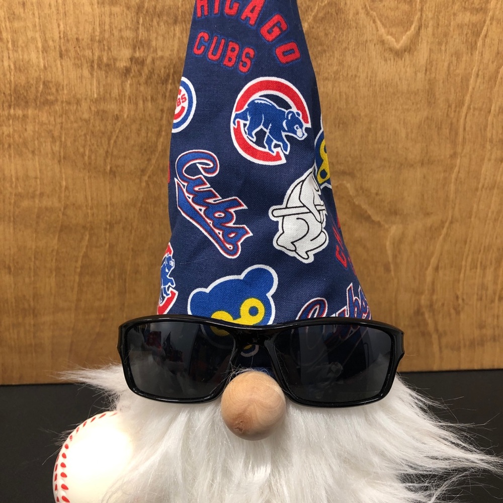 Chicago Cubs Gnome MLB Baseball Sports Fan Gift Ball